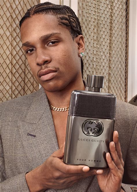 asap rocky with gucci purse|ap rocky gucci guilty.